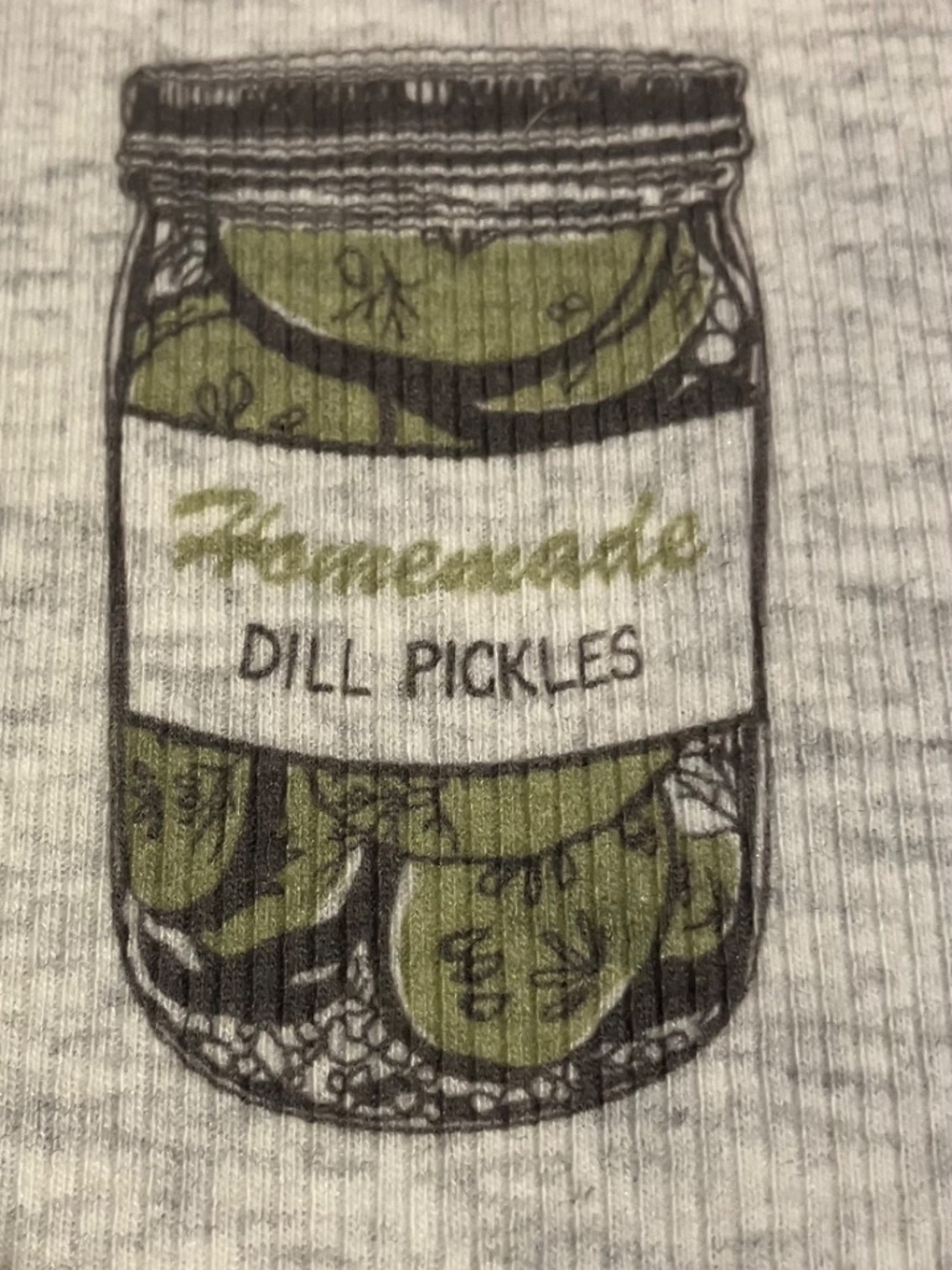 NWT American Eagle Pickle Graphic Tank Top - Picture 2 of 5